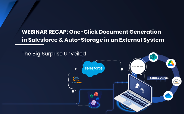 One-Click Document Generation in Salesforce & Auto-Storage in an External System