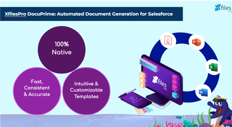 Get all your Salesforce document generation problems fixed with XfilesPro DocuPrime