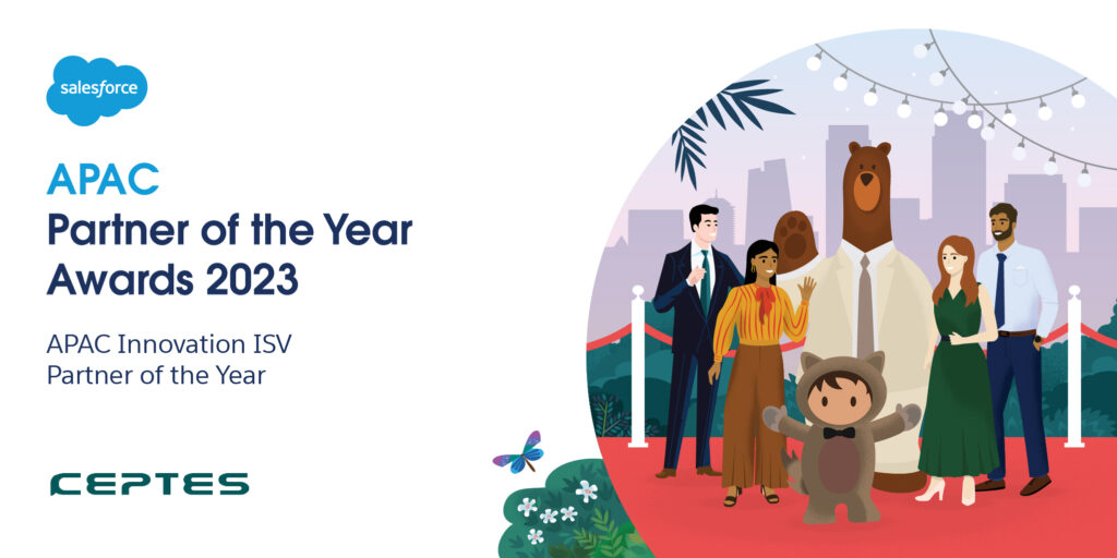 CEPTES Wins Salesforce Partner of the Year Award 2023