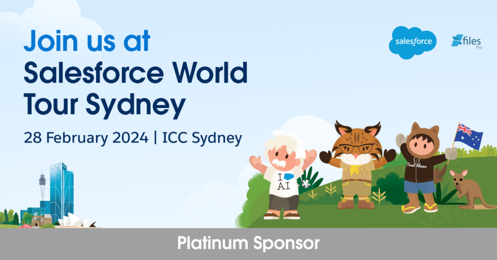 Salesforce sessions at Sydney World Tour 2024 starting Date - XfilesPro