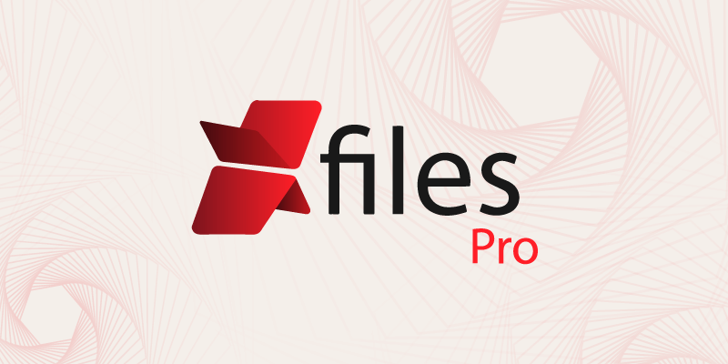 The brand new logo of XfilesPro which was launched during AIKYAM 2024