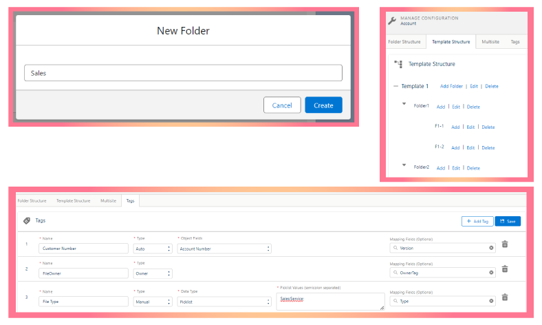 Some advanced functionalities such as customized folders, SharePoint Tagging, and Template Folder Path users can leverage using XfilesPro